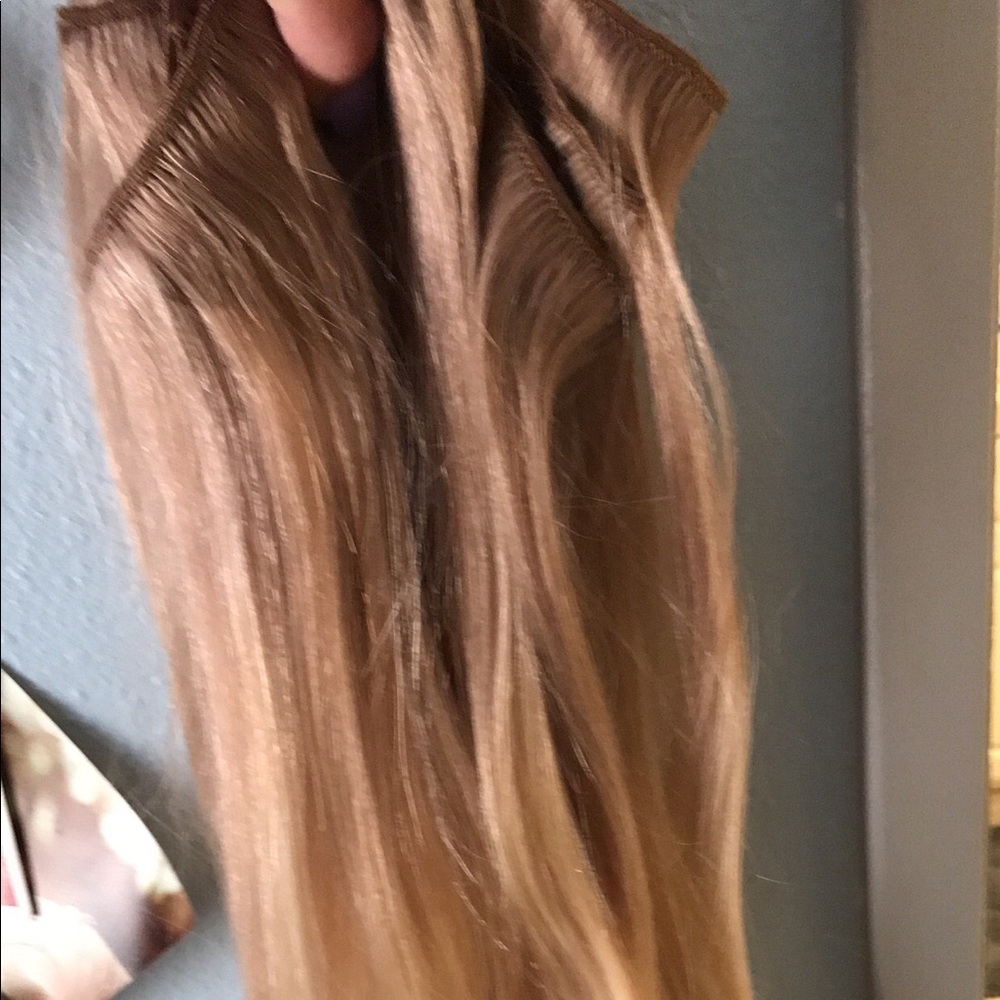 Human hair extensions
